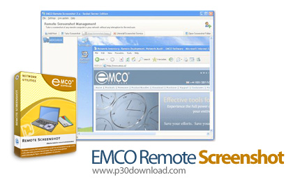 دانلود EMCO Remote Screenshot v2.4.10.120 - نرم افزار عکس گرفتن از صفحه دسکتاپ ریموت