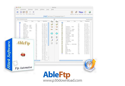 دانلود Hitek Software AbleFtp v13.09 + v12.14 - نرم افزار ارسال و دریافت فایل از طریق اف تی پی به صو