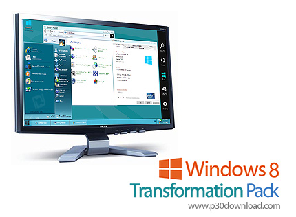 دانلود Windows 8 Transformation Pack v8.1 Build 3 - نرم افزار تبدیل انواع ویندوز به ویندوز 8
