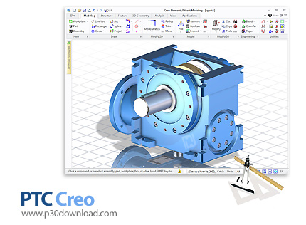 دانلود PTC Creo Elements + Pro v5.0 M280 x86/x64 - نرم افزار طراحی سه بعدی و محاسبه و تولید قطعات صن