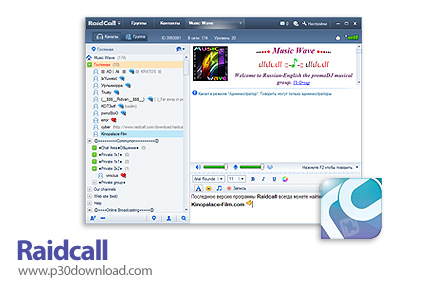 دانلود Raidcall v7.3.0 - نرم افزار مسنجر صوتی برای نشست های گروهی و گیمر ها
