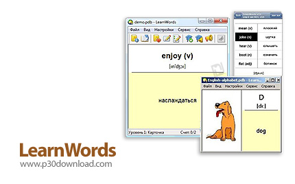 دانلود LearnWords v6.0 - نرم افزار آموزش لغت زبان