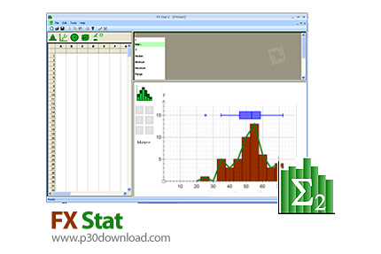 دانلود FX Stat v3.008.1 - نرم افزار رسم نمودارهای آماری