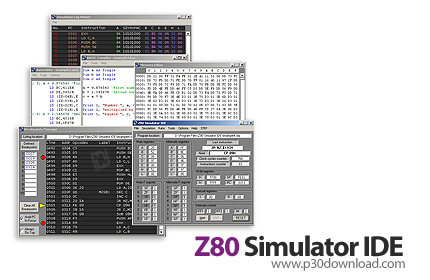 دانلود Z80 Simulator IDE v9.81 - نرم افزار شبیه ساز ریزپردازنده