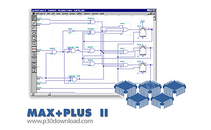 دانلود MAX+PLUS II BASELINE v10.2 - نرم افزار طراحی مدارهای منطقی