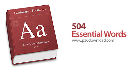 دانلود 504 Essential Words v7.7 x86/x64 - نرم افزار آموزش 504 لغت ضروری مکالمه زبان انگلیسی
