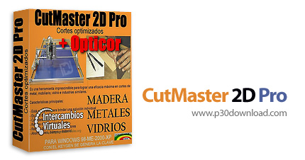 دانلود CutMaster 2D Pro v1.3.2.2 - نرم افزار برش بهینه MDF با کمترین پرت
