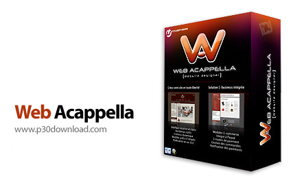 دانلود WebAcappella Professional v4.3.18 - نرم افزارساخت و طراحی وب سایت 