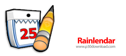 دانلود Rainlendar Pro v2.19.0 Build 172 x86/x64 - نرم افزار تقویم پیشرفته برای ثبت و مدیریت کارها و 