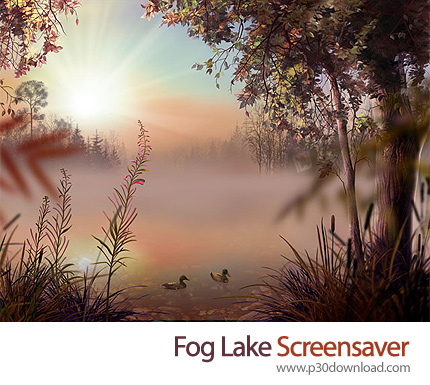 دانلود Fog Lake Screensaver v1.1 Build 3 - اسکرین سیور دریاچه مه آلود