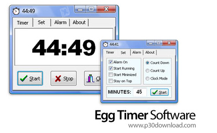 دانلود Egg Timer Software v7.0 - نرم افزار تایمر