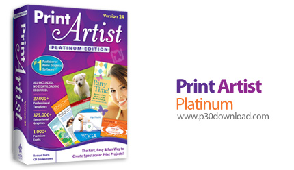 دانلود Print Artist Platinum v25.0.0.13 - ایجاد و چاپ سریع و آسان بروشور، کارت ویزیت و دیگر پروژه ها
