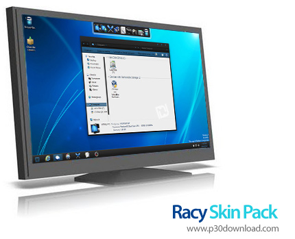 دانلود Racy Skin Pack v1.0 For windows 7 x86/x64 - پوسته Racy برای ویندوز 7
