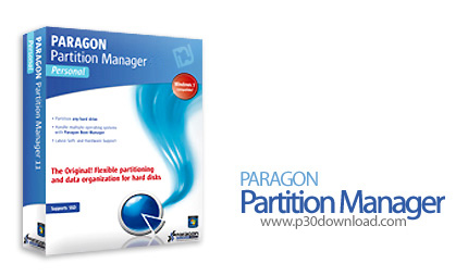 دانلود Paragon Partition Manager 12 Home Special Edition v10.1.19.15721 - نرم افزار مدیریت پارتیشن ه