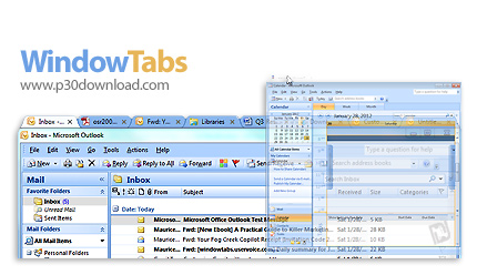 دانلود WindowTabs 2012.12.20 - نرم افزار مدیریت پنجره های باز شده بر روی دسکتاپ