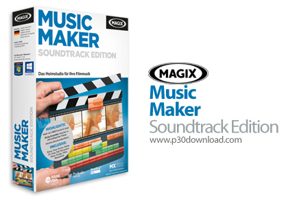 دانلود MAGIX Music Maker Soundtrack Edition v19.0.3.46 - نرم افزار ساخت و ویرایش موسیقی فیلم