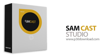 دانلود SAM CAST STUDIO v3.4.6 - نرم افزار ضبط و انتشار صداهای در حال پخش بر روی کامپیوتر