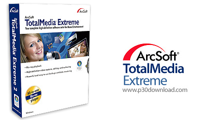 دانلود ArcSoft TotalMedia Extreme v3.0.6 - نرم افزار کار با فایل های چندرسانه ای
