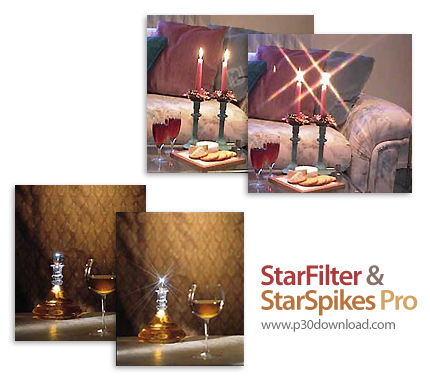 دانلود StarFilter Pro v2.06 + StarSpikes Pro v2.016 x86/x64 - پلاگین ایجاد افکت ستاره های زیبا و درخ