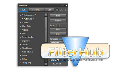 دانلود FilterHub v1.02 for Adobe Photoshop - پلاگین مجموعه ای از فیلترهای فتوشاپ