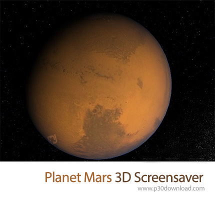 دانلود Planet Mars 3D Screensaver v1.1 - اسکرین سیور سیاره مریخ