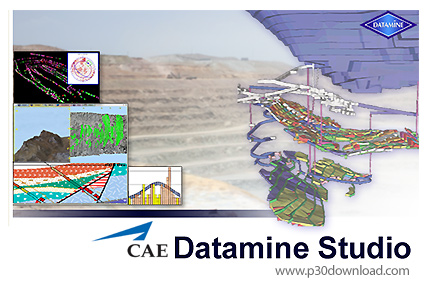 دانلود CAE Datamine Studio v3.21.7164.0 - نرم افزار مهندسی و معدن