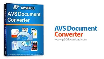 دانلود AVS Document Converter v4.3.1.272 - نرم افزار تبدیل اسناد و مستندات