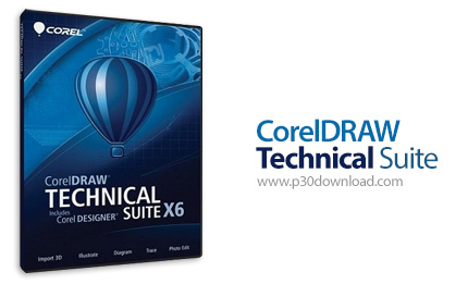دانلود CorelDRAW Technical Suite X6 SP1 x86/x64 - مجموعه نرم افزار های طراحی کورل