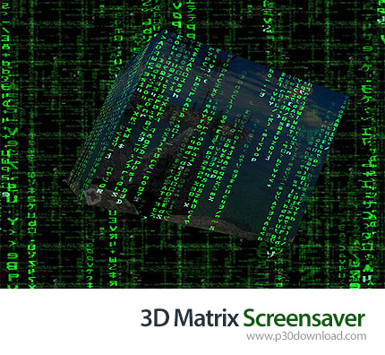 دانلود 3D Matrix Screensaver - اسکرین سیور فیلم ماتریکس