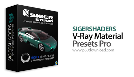 دانلود SIGERSHADERS V-Ray Material Presets Pro v2.6.3 For 3ds Max x64 + v1.0.2 For Maya 2011-2014 - 