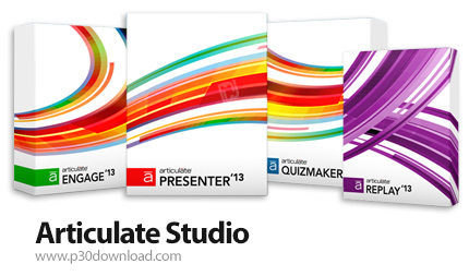 دانلود Articulate Studio '13 Pro v4.10.0.0 - نرم افزار ساخت برنامه ی آموزشی