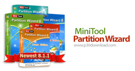 دانلود MiniTool Partition Wizard Professional v8.1.1 - نرم افزار پارتیشن بندی هارد دیسک
