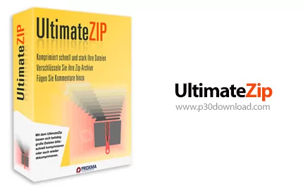 دانلود UltimateZip v9.0.0.10 - نرم افزار آرشیو و فشرده سازی