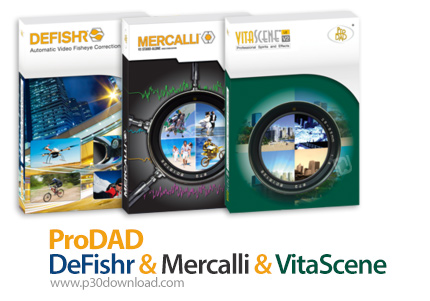 دانلود ProDAD DeFishr v1.0.75.3 x64/v1.0.59 x86 + Mercalli SAL v3.0.256 + VitaScene v2.0x86/x64 - نر