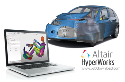 دانلود Altair HyperWorks Desktop v2017.2.4 x64 - نرم افزار مش بندی و تحلیل