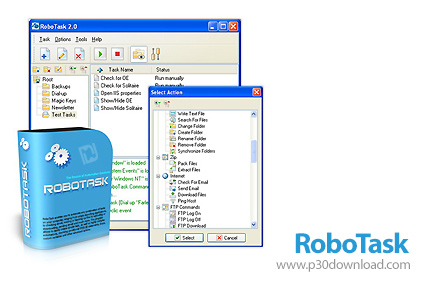 دانلود RoboTask v7.0.0.929 x86/x64 - نرم افزار اجرای خودکار کارها در کامپیوتر