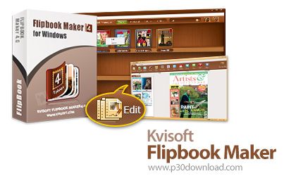 دانلود Kvisoft Flipbook Maker Pro v4.0.0.0 - نرم افزار ساخت برووشور و کتاب های متحرک