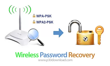 دانلود Wireless Password Recovery Pro v6.8.2.841 - نرم افزار بازیابی رمز عبور شبکه های وایرلس