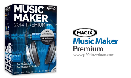 دانلود MAGIX Music Maker 2014 Premium v20.0.3.45 - نرم افزار ساخت و ویرایش آهنگ