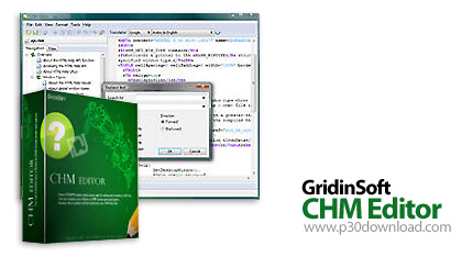 دانلود GridinSoft CHM Editor v3.2.0 - نرم افزار ساخت و ویرایش فایل های سی اچ ام
