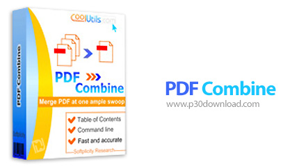 دانلود CoolUtils PDF Combine v7.5.7980.30007 (7.1.0.37) - نرم افزار  ترکیب فایل های PDF