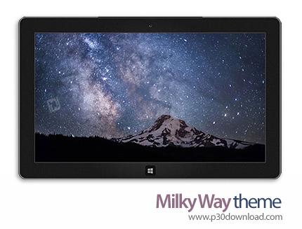 دانلود Milky Way theme - پوسته راه شیری برای ویندوز 8 و ویندوز 7