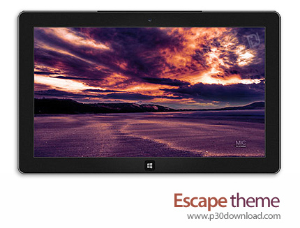 دانلود Escape theme - پوسته مناظر ساحلی برای ویندوز 8 و ویندوز 7