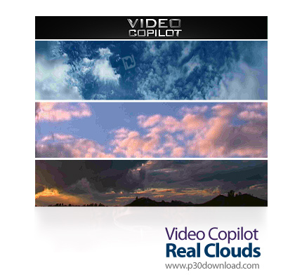 دانلود Video Copilot Real Clouds - مجموعه فیلم‌های حرکت ابرها