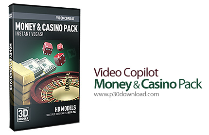 دانلود Video Copilot Money & Casino Pack - پکیج مدل‌های آماده سه بعدی با موضوع پول و کازینو