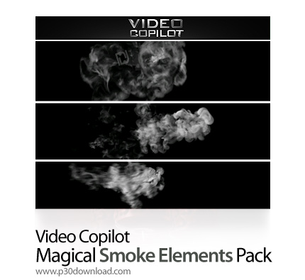 دانلود Video Copilot Magical Smoke Elements Pack - مجموعه قطعه فیلم دود