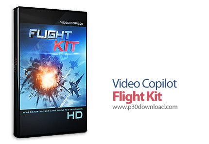 دانلود Video Copilot Flight Kit - پکیج آبجکت‌های آماده با موضوع هوا و فضا