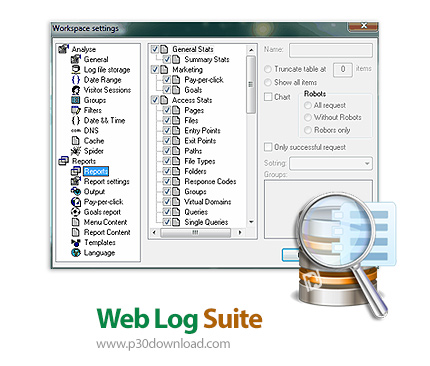 دانلود Web Log Suite v7.6 Build 0635 - نرم افزار تحلیل وب سایت