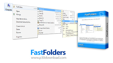 دانلود FastFolders v5.13.0 - نرم افزار دسترسی سریع به محتویات فولدرها