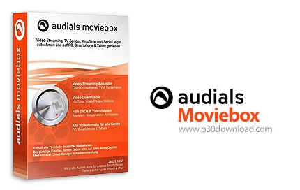 دانلود Audials Moviebox v12.1.2000.0 - نرم افزار مدیریت، پخش و تغییر فرمت فایل های صوتی و ویدئویی